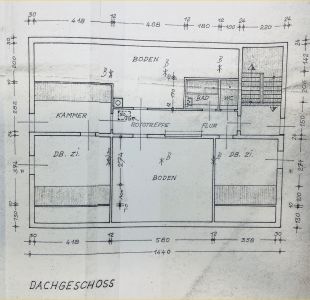 Haus 1: DG nur Planung (nicht ausgebaut)