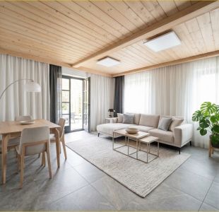 Wohn- und Esszimmer (Renovierungsbeispiel)