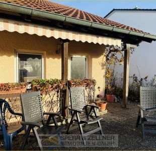 Sonnige Terrasse