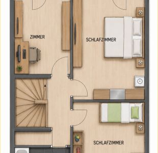 Grundriss Obergeschoss