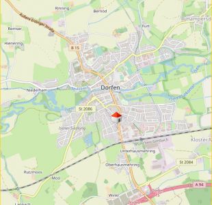 Lageplan Dorfen