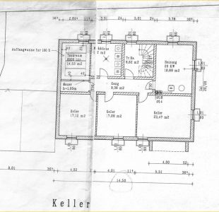 Haus 2: Grundriss Keller