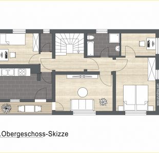 Grundriss Obergeschoss