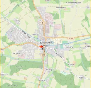 Lageplan Baugrundstück