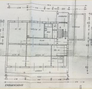 Haus 1: Grundriss EG