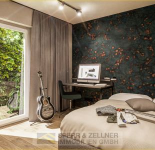 Illustration Schlafzimmer