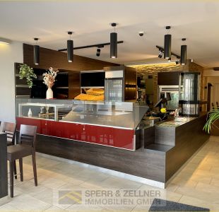 Theke für Backwaren