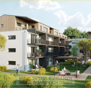 Illustration Westausrichtung Gebäude A+B