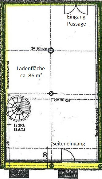 Mieten - Büro- oder Ladenfläche in Bestlage von Dorfen zu vermieten
